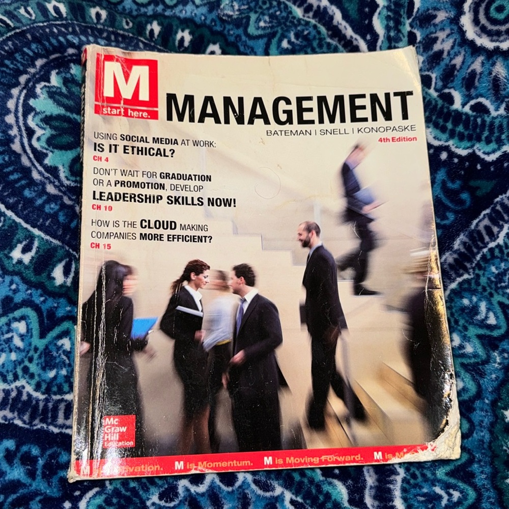 Management 4th Edition Textbook